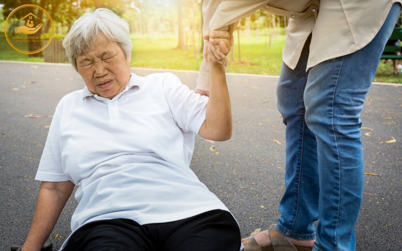Hướng dẫn tập đi bằng khung tập đi cho người già