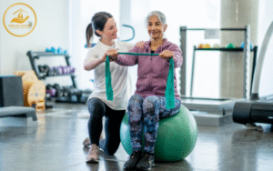 Nên tập vật lý trị liệu tại nhà hay đến trung tâm dưỡng lão