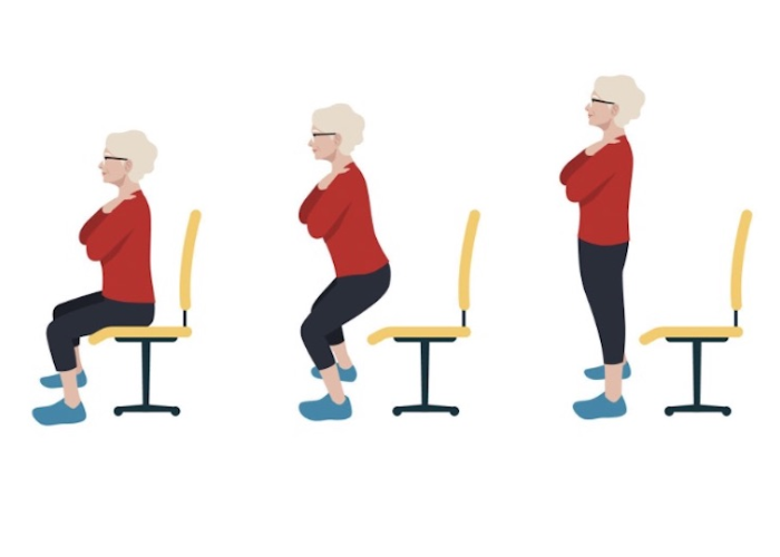 Tập vận động cho người bị teo cơ cứng khớp 